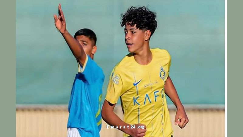 نجل كريستيانو رونالدو ينضم إلى صفوف المنتخب البرتغالي نجل كريستيانو رونالدو ينضم إلى صفوف المنتخب البرتغالي