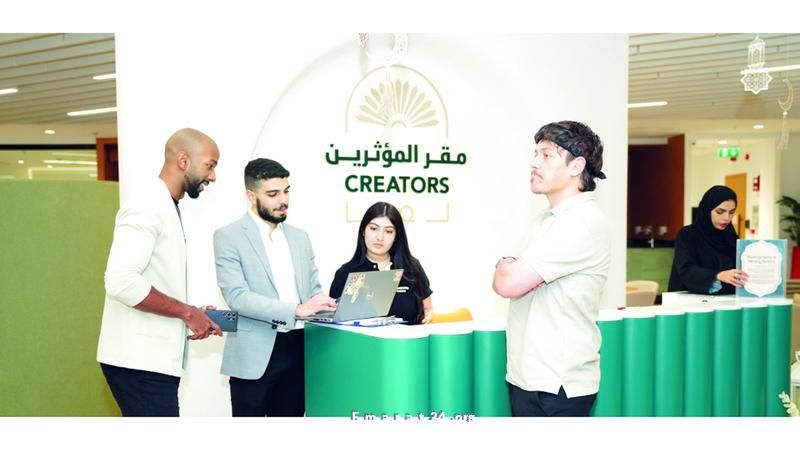 ورشة عمل للمؤثرين لتحويل الإبداع إلى علامة تجارية ناجحة ورشة عمل للمؤثرين لتحويل الإبداع إلى علامة تجارية ناجحة