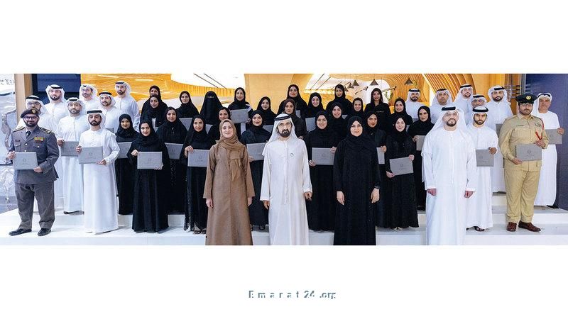 محمد بن راشد يحتفل بتخريج دفعة جديدة في دبلوم المسرعات الحكومية