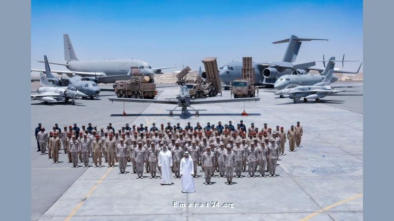 بن محمد: الدفاع الجوي والقوات الجوية فخر الوطن وحماته! بن محمد: الدفاع الجوي والقوات الجوية فخر الوطن وحماته!
