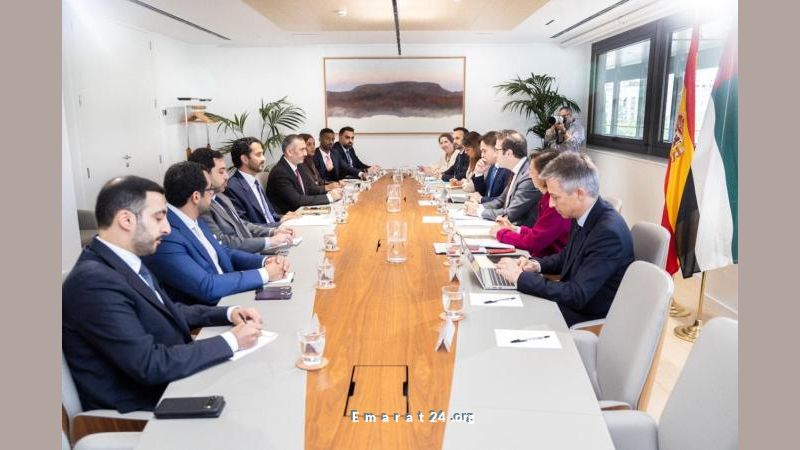 الإمارات وإسبانيا تعززان الشراكة في الاقتصاد الجديد والسياحة والتكنولوجيا الإمارات وإسبانيا تعززان الشراكة في الاقتصاد الجديد والسياحة والتكنولوجيا