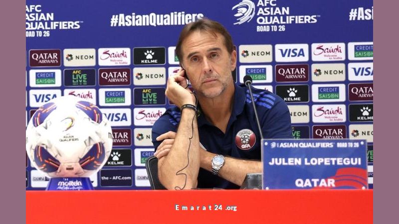 مدرب قطر لوبيتيغي: خطتنا واضحة وهدفنا واحد نحو كأس العالم مدرب قطر لوبيتيغي: خطتنا واضحة وهدفنا واحد نحو كأس العالم