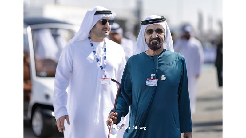 محمد بن راشد: الطيران في الإمارات قصة نجاح بارزة ومزدهرة