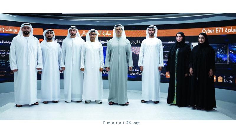 منصور بن زايد: الإمارات تقود الابتكار الرقمي لضمان بيئة تقنية آمنة