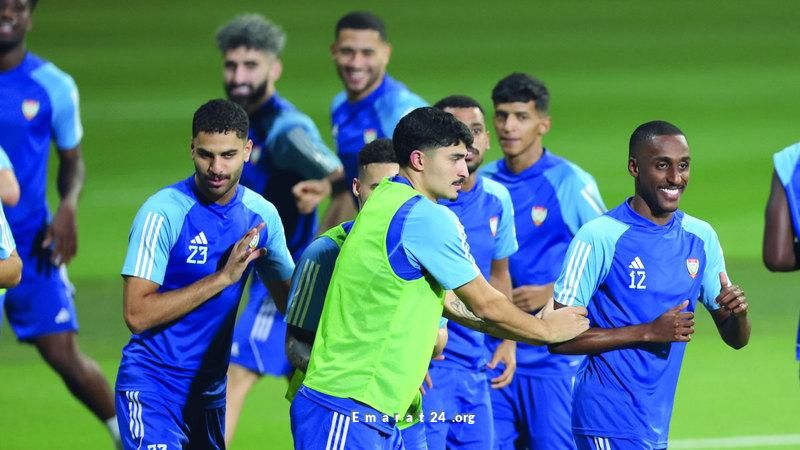 المنتخب يضع اللمسات الأخيرة قبل مواجهة أوزبكستان اليوم المنتخب يضع اللمسات الأخيرة قبل مواجهة أوزبكستان اليوم