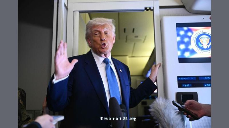 ترامب: اعترافي بالحكومة السورية الجديدة لم يكن بالتشاور مع إسرائيل ترامب: اعترافي بالحكومة السورية الجديدة لم يكن بالتشاور مع إسرائيل