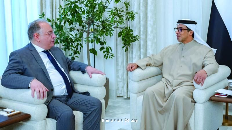 منصور بن زايد يجتمع وزير المالية السوري لبحث التعاون المالي منصور بن زايد يجتمع وزير المالية السوري لبحث التعاون المالي