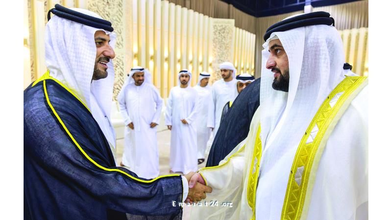 أحمد بن محمد يشارك في احتفالات زفاف آل القاسمي