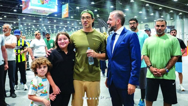 مشاركة منصور بن زايد في فعاليات صيف أبوظبي الرياضي تحت الأضواء مشاركة منصور بن زايد في فعاليات صيف أبوظبي الرياضي تحت الأضواء