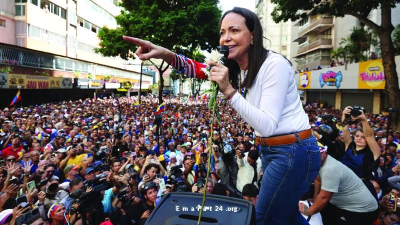 ماريا كورينا ماتشادو: من الظل إلى فوز تاريخي بجائزة نوبل للسلام ماريا كورينا ماتشادو: من الظل إلى فوز تاريخي بجائزة نوبل للسلام