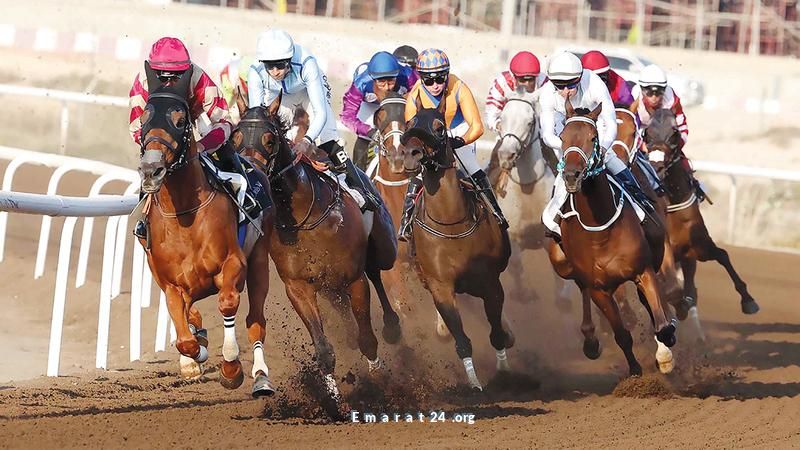 70 جوادًا في تحدي الألقاب في السباق الرابع بمضمار جبل علي