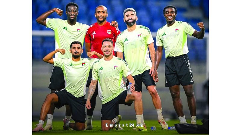 «منتخب الإمارات ينهي معسكر دبي ويستعد لمواجهة العراق»
