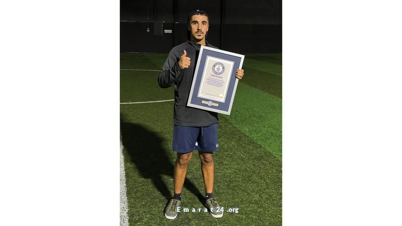 حامد الشحي يدخل التاريخ بتحطيم 6 أرقام قياسية في كرة القدم