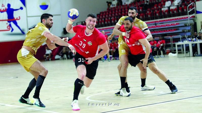 شباب الأهلي ومليحة يسعيان خلف المركز الثاني في دوري اليد شباب الأهلي ومليحة يسعيان خلف المركز الثاني في دوري اليد