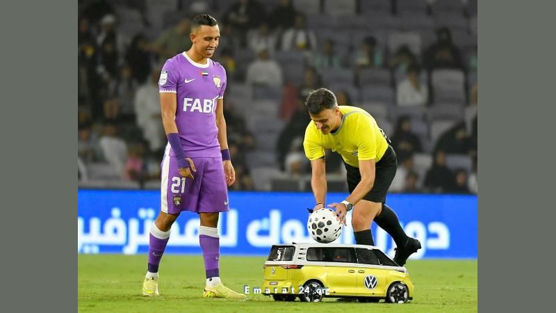 عودة الفار تلغي هدف الجزيرة في مواجهة العين للمرة الثانية