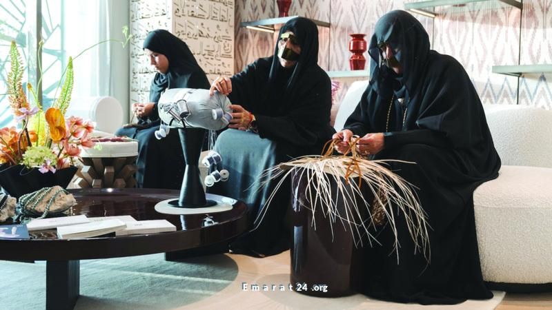 إدخال المرأة الإماراتية في دائرة الضوء من خلال الحرف التراثية