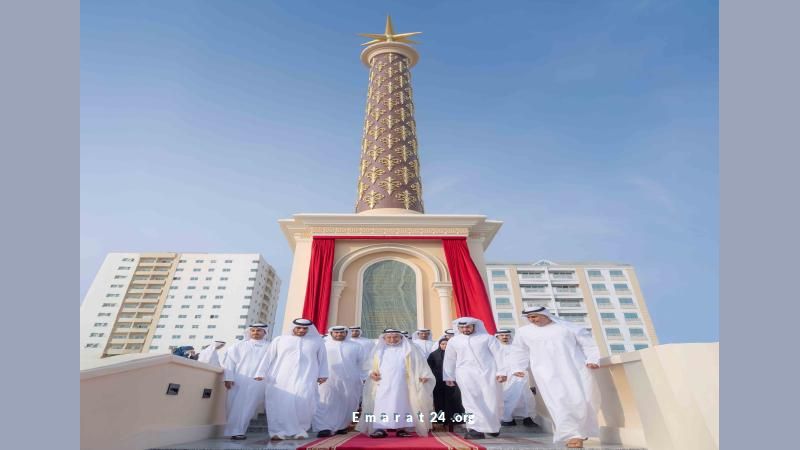 حاكم الشارقة يطلق مشروع ميدان الاستقلال الجديد