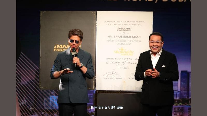 شاروخان يتألق في دبي ببرج فاخر يحمل اسمه