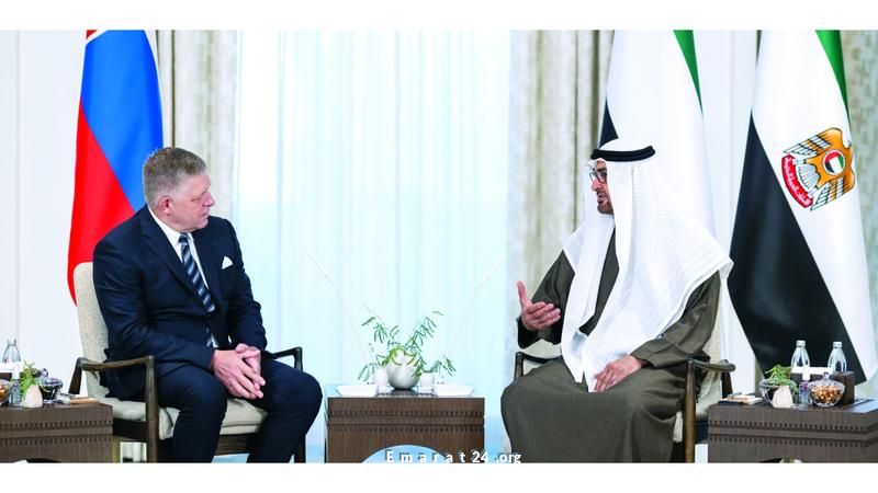 رئيس الدولة يؤكد مع رئيس وزراء سلوفاكيا على تعزيز الحوار لحل القضايا رئيس الدولة يؤكد مع رئيس وزراء سلوفاكيا على تعزيز الحوار لحل القضايا