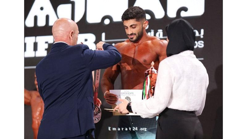المهيري: عاشق الكرة ينال ميداليتين في بناء الأجسام خلال 6 أيام