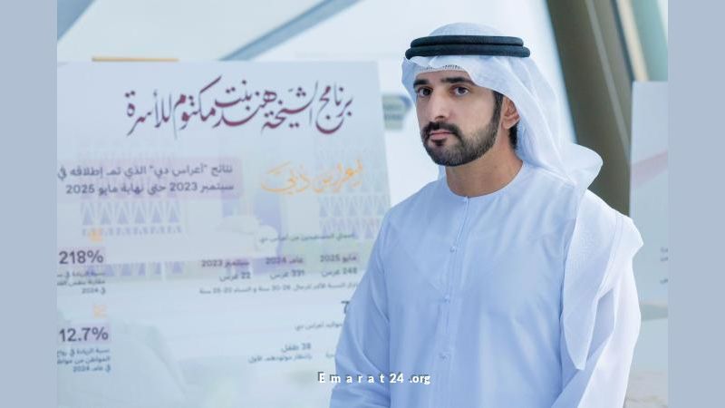 حمدان بن محمد: الأسرة نواة مستقبل الوطن وأساس تطوره