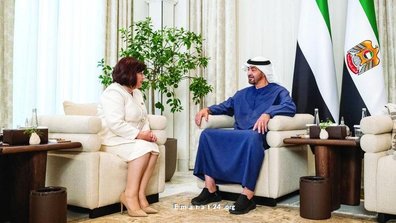 تعزيز التعاون بين رئيس الدولة ورئيسة الجمعية الوطنية الأذربيجانية محور المحادثات تعزيز التعاون بين رئيس الدولة ورئيسة الجمعية الوطنية الأذربيجانية محور المحادثات