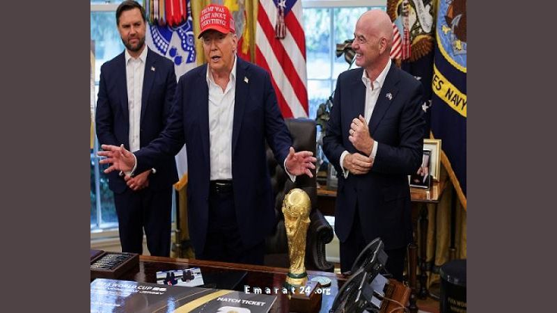 موعد سحب قرعة مونديال 2026 يعلنه ترامب: 5 ديسمبر المقبل موعد سحب قرعة مونديال 2026 يعلنه ترامب: 5 ديسمبر المقبل