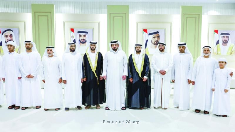 احتفال المنصوري والمهيري بحضور الشيخ أحمد بن محمد احتفال المنصوري والمهيري بحضور الشيخ أحمد بن محمد