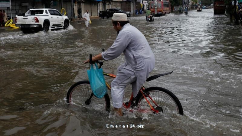 زيادة عدد قتلى الأمطار الموسمية في باكستان إلى 234 شخصًا زيادة عدد قتلى الأمطار الموسمية في باكستان إلى 234 شخصًا