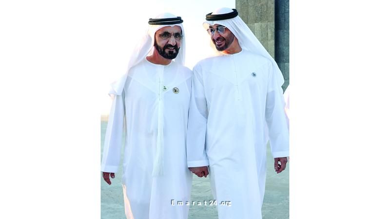 محمد بن راشد يشيد بنجاحات مسيرة النمو الاقتصادي بقيادة محمد بن زايد محمد بن راشد يشيد بنجاحات مسيرة النمو الاقتصادي بقيادة محمد بن زايد