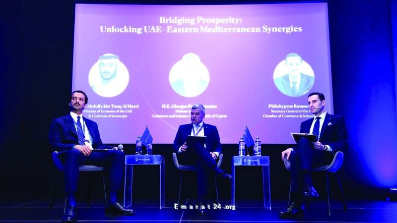 انطلاق حوارات الاقتصاد الجديد من إنفستوبيا العالمية في قبرص انطلاق حوارات الاقتصاد الجديد من إنفستوبيا العالمية في قبرص