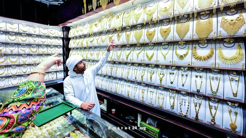تضاعف الإقبال على المجوهرات الذهبية بمناسبة العيد تضاعف الإقبال على المجوهرات الذهبية بمناسبة العيد