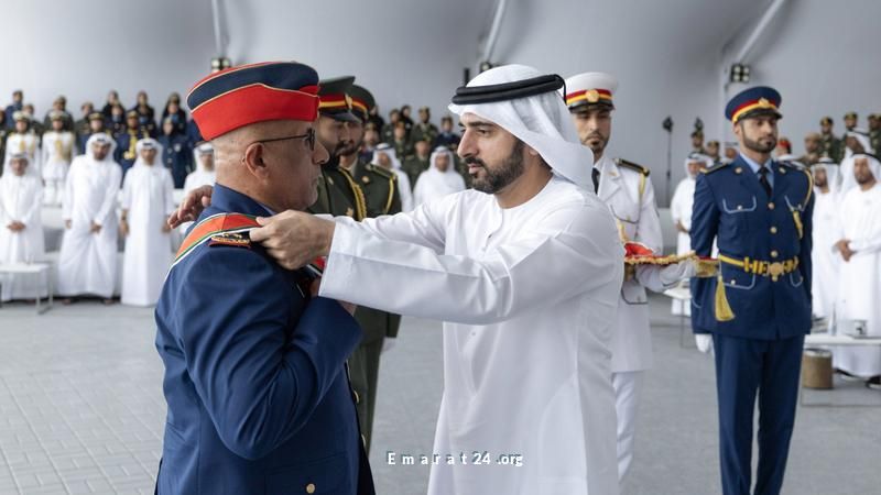 حمدان بن محمد: قواتنا المسلحة فخر الوطن وحامي أمنه وحصنه. حمدان بن محمد: قواتنا المسلحة فخر الوطن وحامي أمنه وحصنه.
