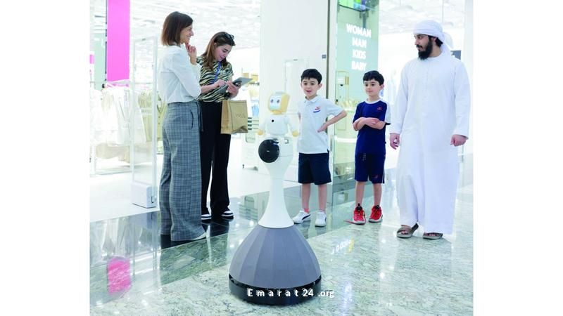 تكنولوجيا الروبوتات تعزز تجربة التسوق في دبي تكنولوجيا الروبوتات تعزز تجربة التسوق في دبي