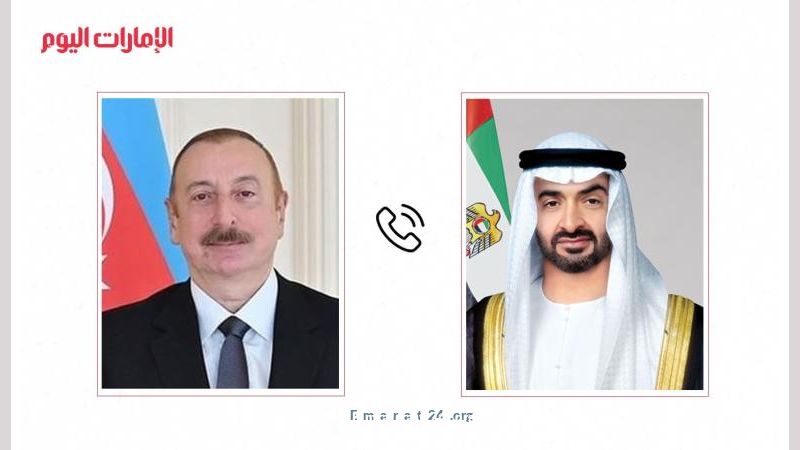 تهنئة هاتفية تاريخية من رئيس الدولة لنظيره الأذربيجاني باتفاق السلام تهنئة هاتفية تاريخية من رئيس الدولة لنظيره الأذربيجاني باتفاق السلام
