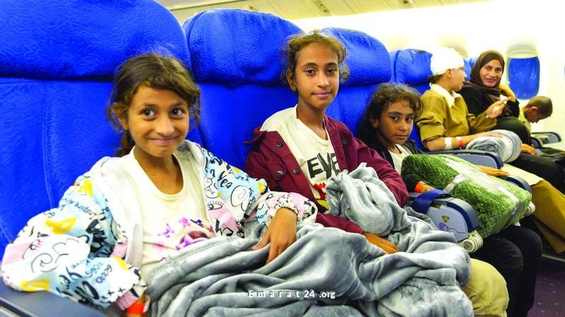 الإمارات تنقذ حياة 155 مريضاً من غزة بعملية إخلاء عاجلة