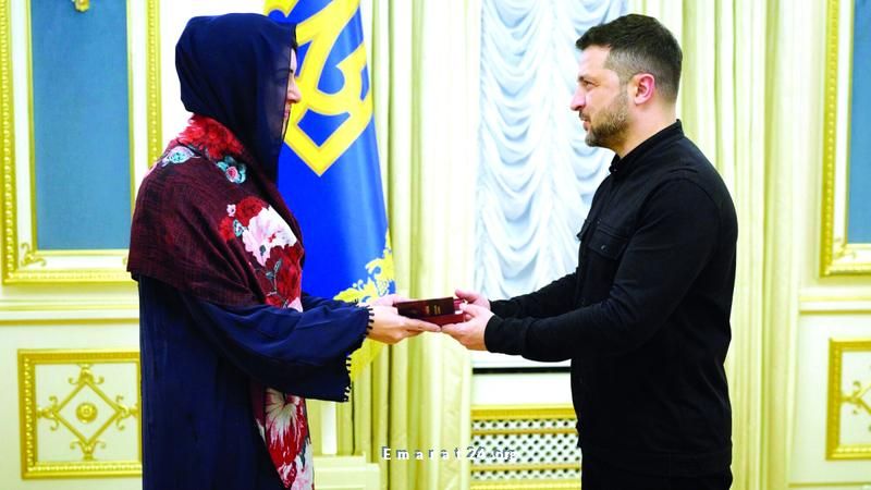 وفد إماراتي يزور أوكرانيا لتعزيز التعاون في الاستثمار والأعمال والإنسانية وفد إماراتي يزور أوكرانيا لتعزيز التعاون في الاستثمار والأعمال والإنسانية