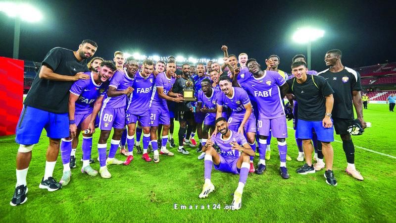 العين يتوج بطلًا لكأس غرناطة في نهاية معسكره الخارجي
