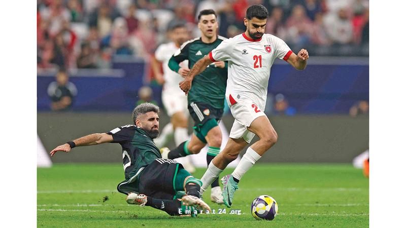 طرد مبكر وأخطاء قاتلة تسبب خسارة الأبيض أمام النشامى