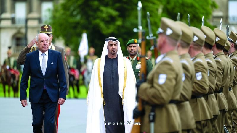 رئيس الدولة يبحث تعزيز التعاون مع رئيس المجر في بودابست رئيس الدولة يبحث تعزيز التعاون مع رئيس المجر في بودابست
