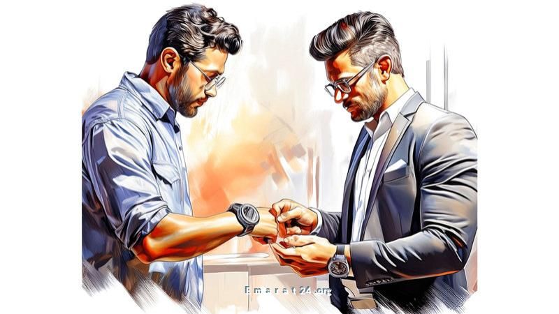 رجل يسلم ساعتي ذهب قيمتهما 3.6 مليون درهم لنصاب بلا مقابل رجل يسلم ساعتي ذهب قيمتهما 3.6 مليون درهم لنصاب بلا مقابل