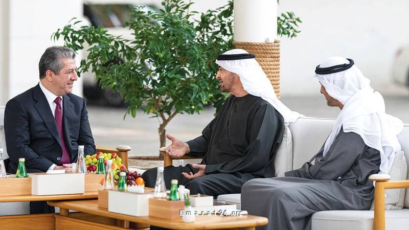 الرئيس الكردستاني ورئيس الوزراء يشددان على تعزيز السلام الإقليمي في الشرق الأوسط