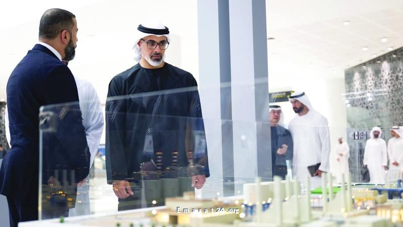 خالد بن محمد يحضر مؤتمر ومعرض المرافق العالمي 2025 في أبوظبي خالد بن محمد يحضر مؤتمر ومعرض المرافق العالمي 2025 في أبوظبي
