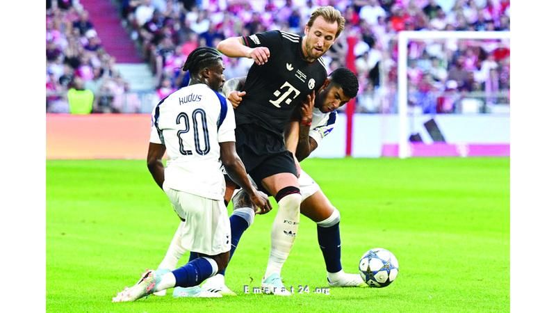 بايرن ميونيخ يهزم توتنهام استعداداً لكأس السوبر