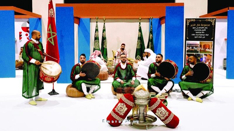 القرية المغربية: جسر لتراث عريق في مهرجان الظفرة للتمور القرية المغربية: جسر لتراث عريق في مهرجان الظفرة للتمور