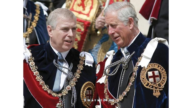 أزمة سكن مشتعل بين الملك تشارلز والأمير أندرو