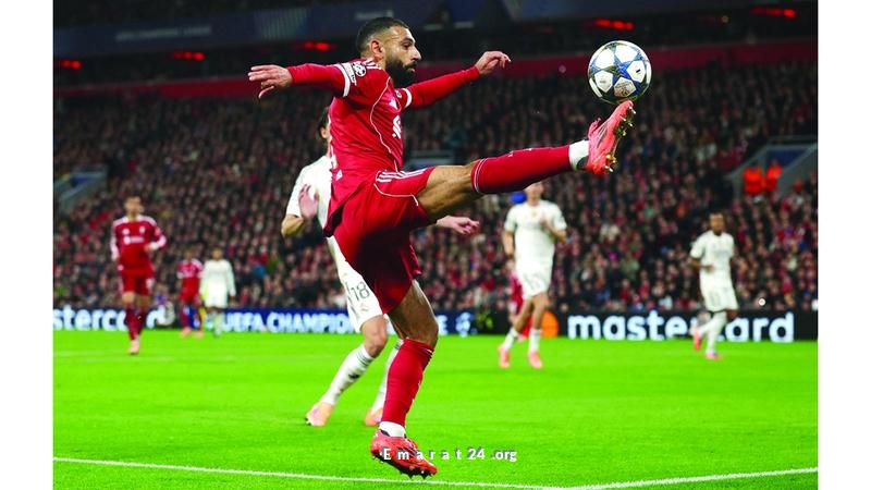 محمد صلاح يقود تشكيل منتخب مصر في بطولة الدولية بالعين