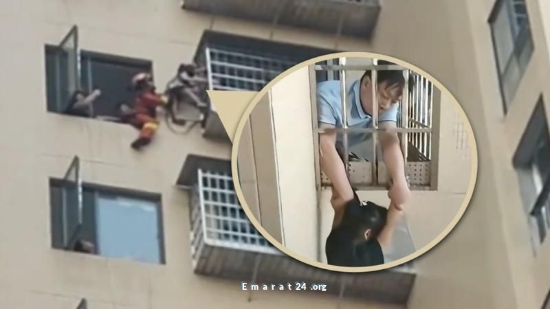 امرأة تنقذ طفلة من سقوط مرعب عبر عمل بطولي امرأة تنقذ طفلة من سقوط مرعب عبر عمل بطولي