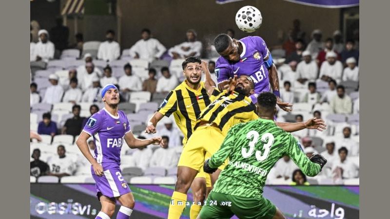 العين يتعادل بكفاءة مع كلباء في مواجهة مثيرة العين يتعادل بكفاءة مع كلباء في مواجهة مثيرة