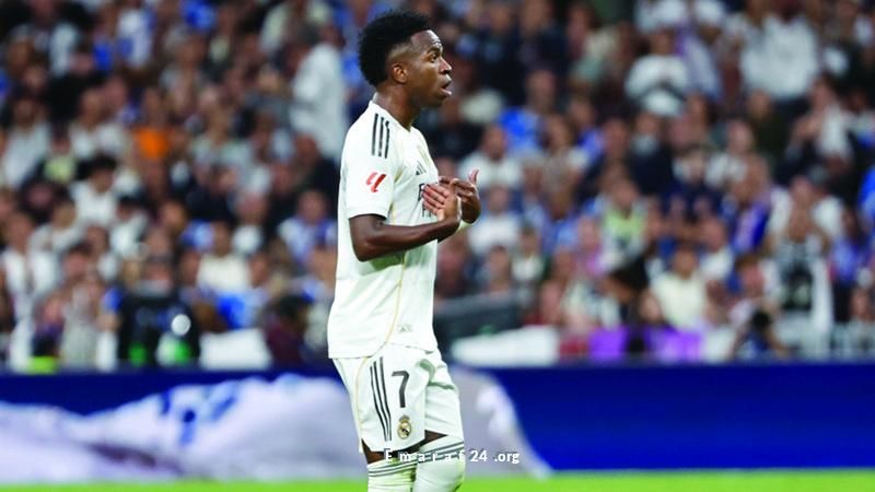 فينيسيوس يقدم اعتذاره لجماهير ريال مدريد بعد المباراة الأخيرة فينيسيوس يقدم اعتذاره لجماهير ريال مدريد بعد المباراة الأخيرة